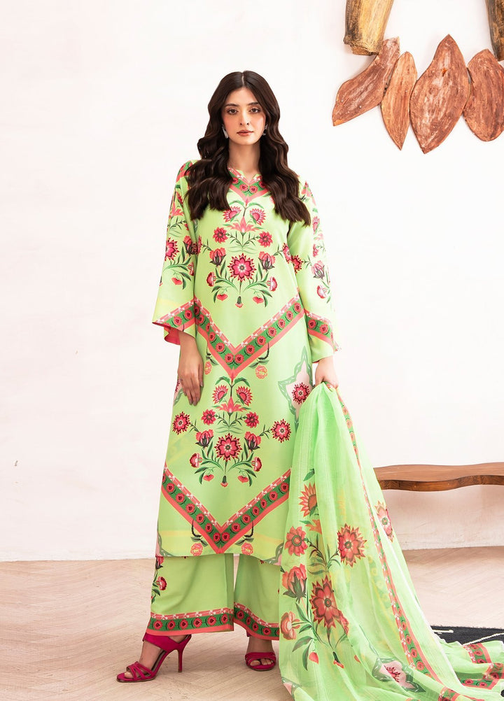 Lumina by Reet Clothing Pret Printed Cotton 2 Piece Suit Anemona