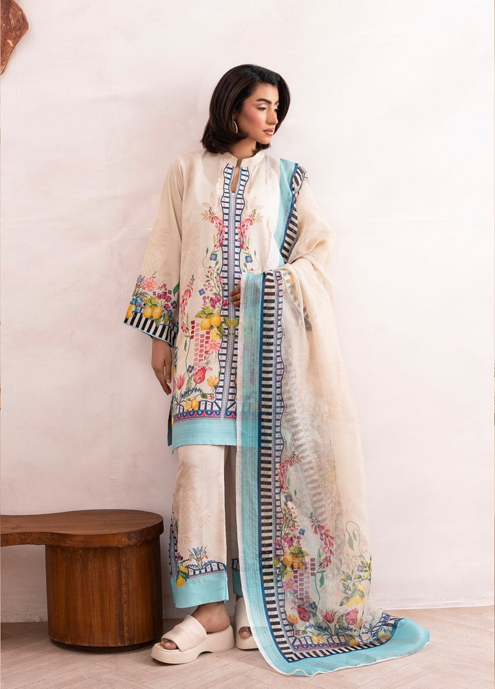 Lumina by Reet Clothing Pret Printed Cotton 2 Piece Suit Fiorenza