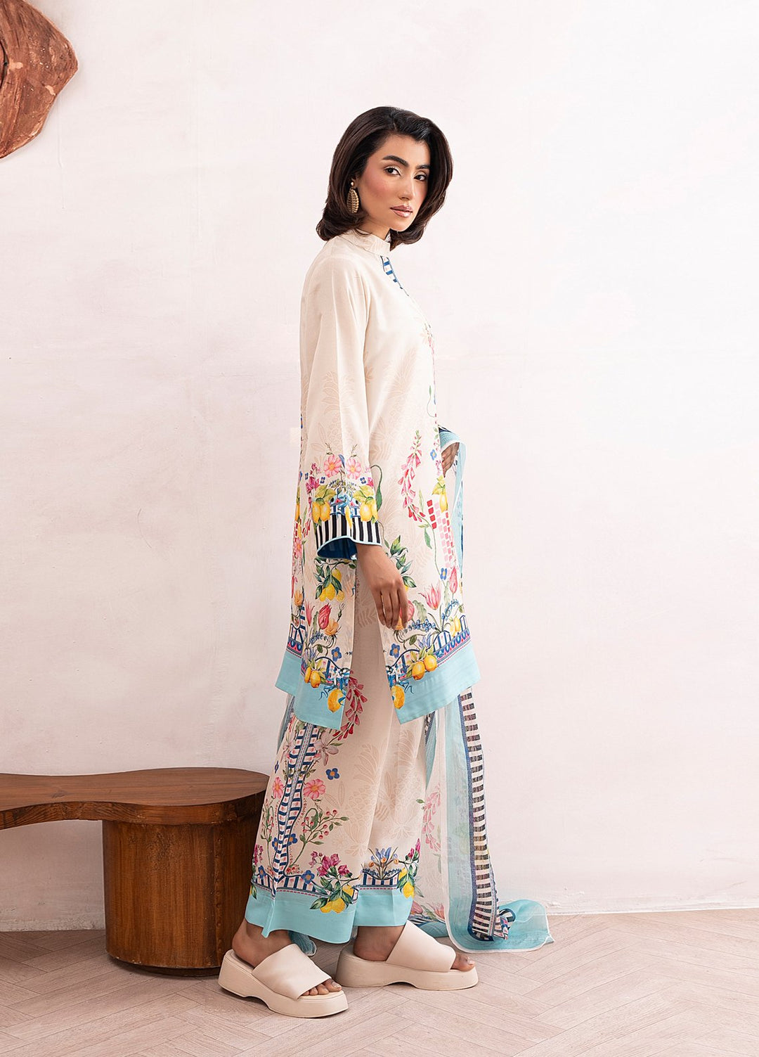 Lumina by Reet Clothing Pret Printed Cotton 2 Piece Suit Fiorenza