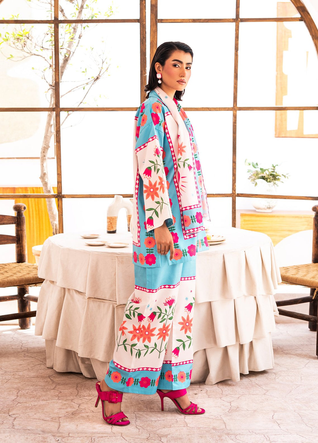 Lumina by Reet Clothing Pret Printed Cotton 2 Piece Suit LunaBloom