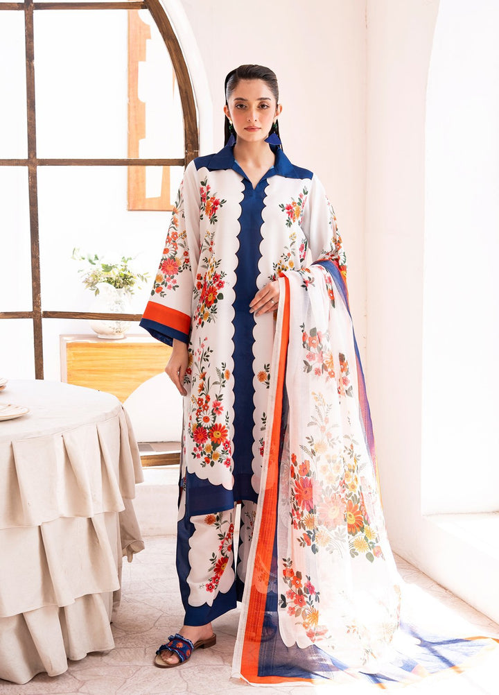 Lumina by Reet Clothing Pret Printed Cotton 2 Piece Suit Ortensia