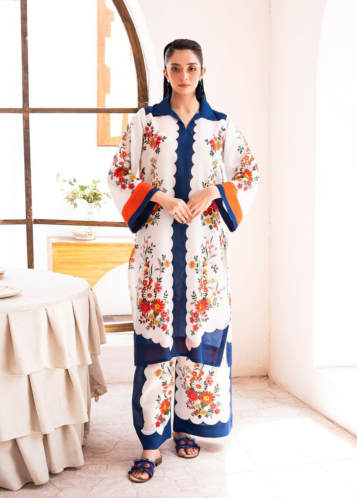 Lumina by Reet Clothing Pret Printed Cotton 2 Piece Suit Ortensia