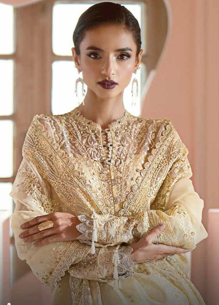 Luminara By Ayzel Embroidered Organza Suit Unstitched 3 Piece AAF24L AWF-02 Leia - Formal Collection