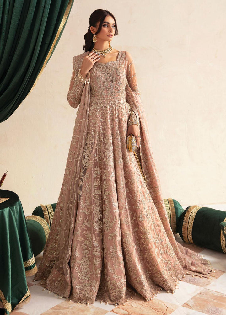 Luminara By Ayzel Embroidered Net Suits Unstitched 3 Piece AAF23L Chenille - Wedding Collection