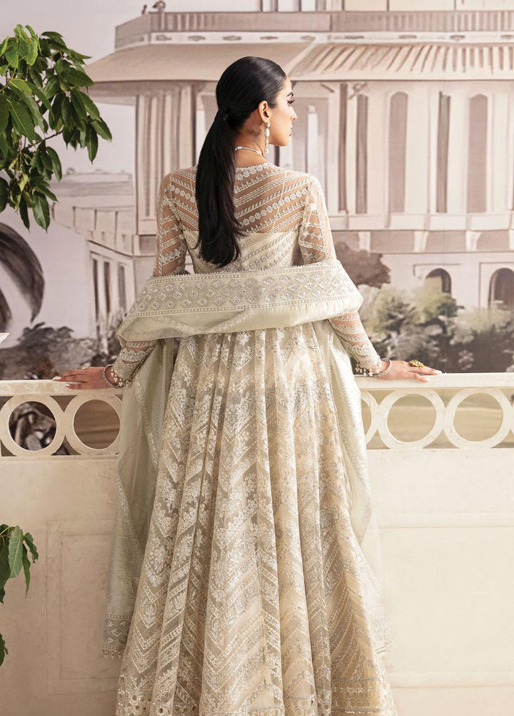Luminara By Ayzel Embroidered Net Suits Unstitched 3 Piece AAF23L Perla - Wedding Collection