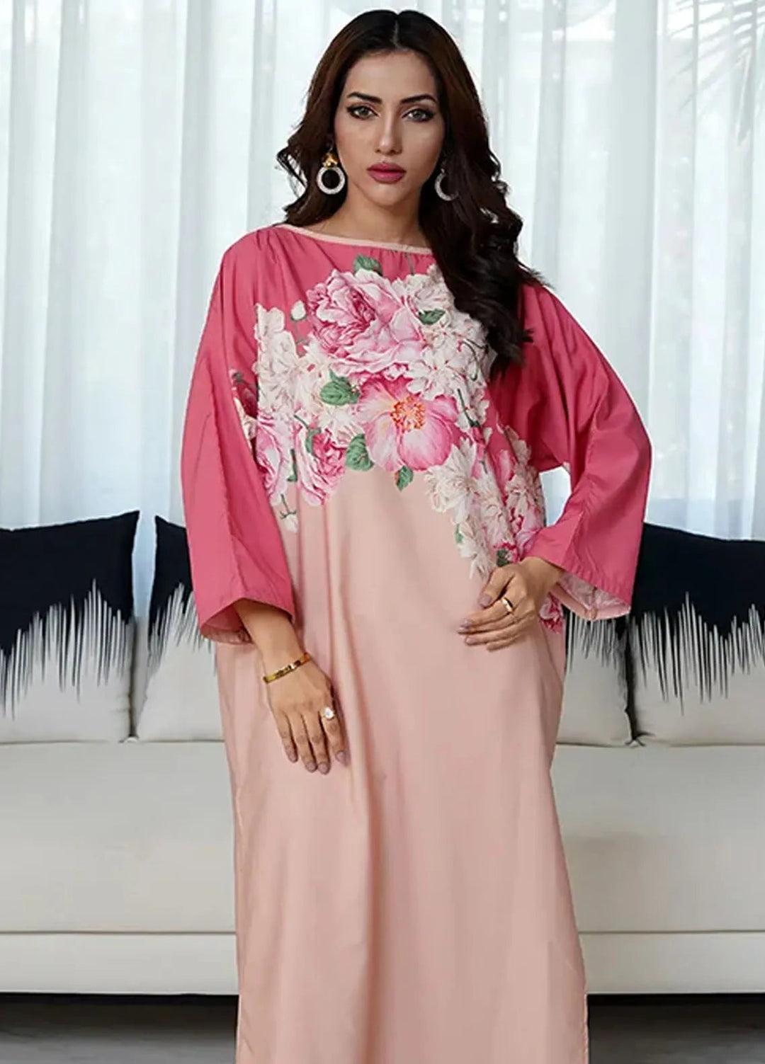 Luxury Revival By Dhaga Pret Printed Dhaga 2 Piece Suit Camellia