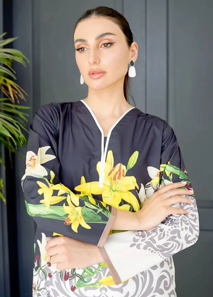 Luxury Revival By Dhaga Pret Printed Dhaga 2 Piece Suit Dasmask Lily