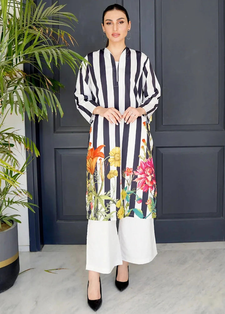 Luxury Revival By Dhaga Pret Printed Dhaga 2 Piece Suit Multi Wildflower