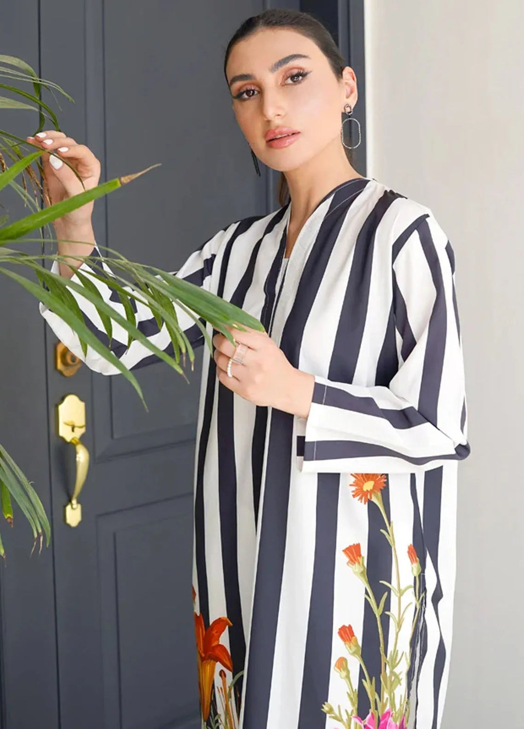 Luxury Revival By Dhaga Pret Printed Dhaga 2 Piece Suit Multi Wildflower