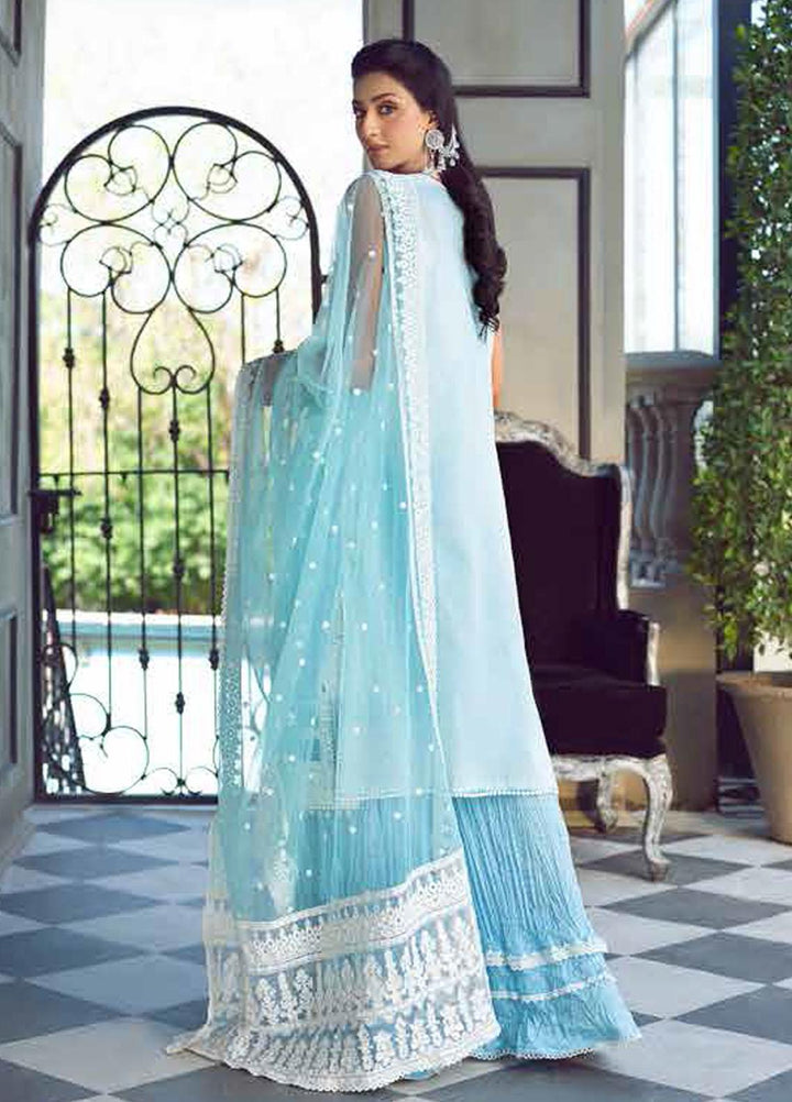 LYLA Embroidered Lawn Suits Unstitched 3 Piece LA21L D-09 - Luxury Collection