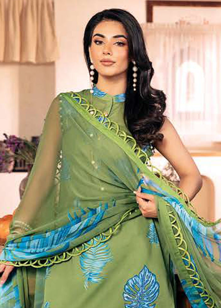 M Basic by Maria B Embroidered Lawn Suits Unstitched 3 Piece MB25EE D-06 A - Summer Collection