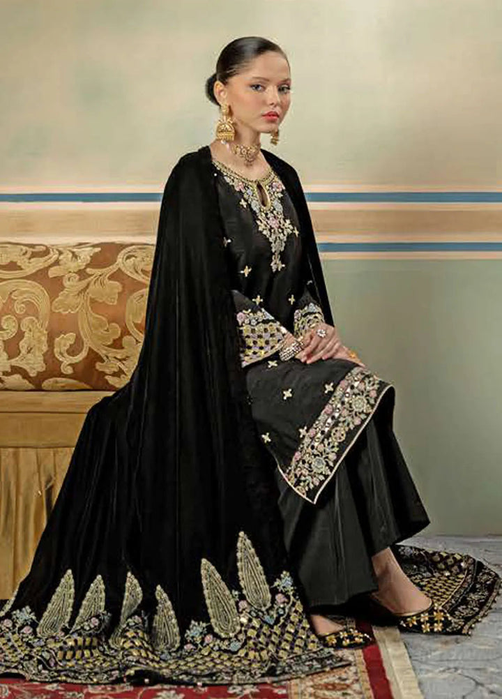 M Basics by Maria B Embroidered Suits Unstitched 3 Piece MB24UF D-01 - Festive Collection