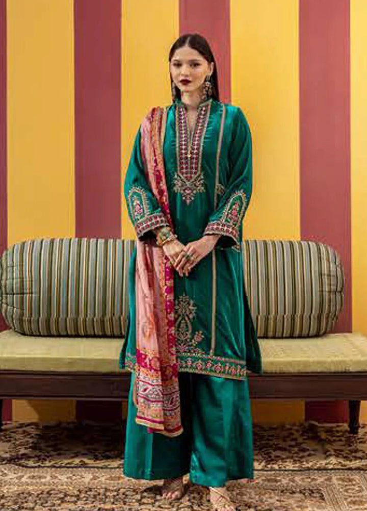 M Basics by Maria B Embroidered Suits Unstitched 3 Piece MB24UF D-04 - Festive Collection
