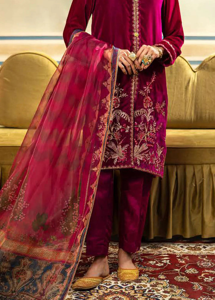 M Basics by Maria B Embroidered Suits Unstitched 3 Piece MB24UF D-05 - Festive Collection