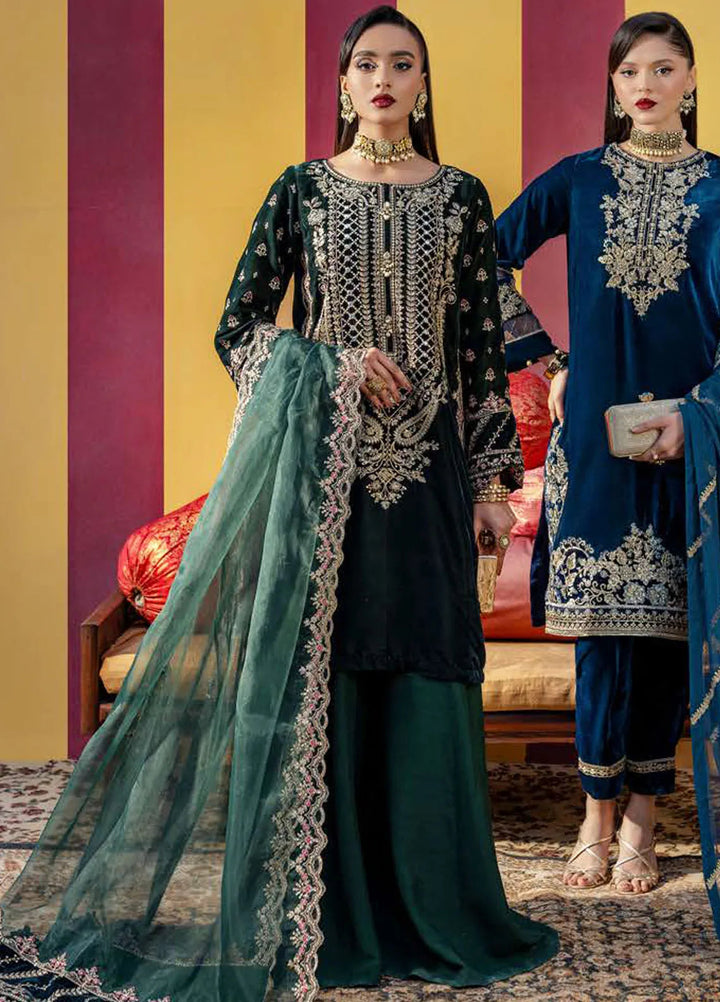 M Basics by Maria B Embroidered Suits Unstitched 3 Piece MB24UF D-06 - Festive Collection