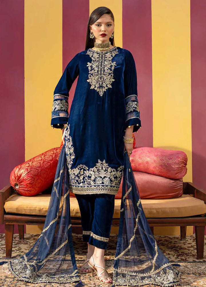 M Basics by Maria B Embroidered Suits Unstitched 3 Piece MB24UF D-07 - Festive Collection