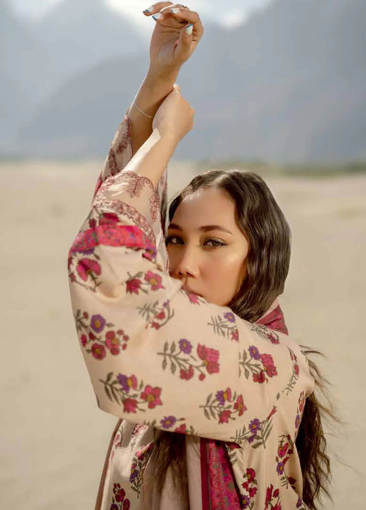 M Basics by Maria B Printed Linen Suits Unstitched 3 Piece MB24MB D-02 A - Winter Collection