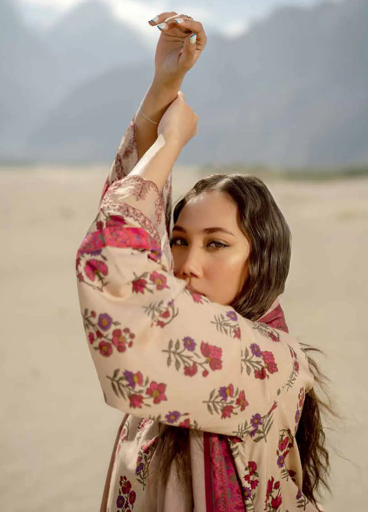 M Basics by Maria B Printed Linen Suits Unstitched 3 Piece MB24MB D-02 A - Winter Collection