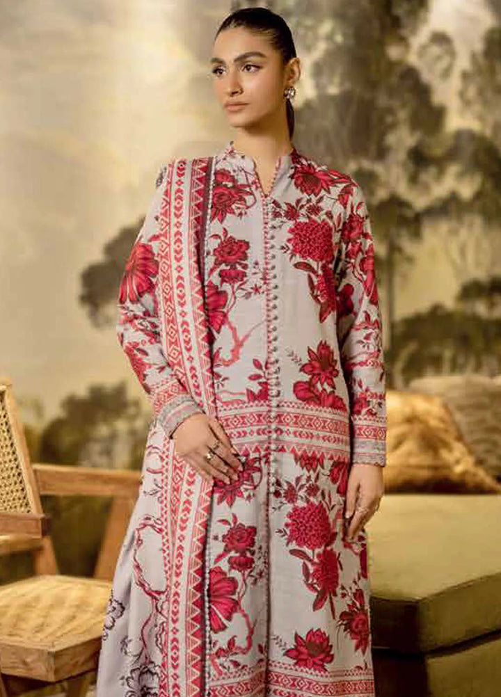 M Basics by Maria B Printed Khaddar Suits Unstitched 3 Piece MB24MB D-03 A - Winter Collection