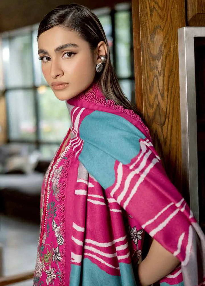 M Basics by Maria B Printed Khaddar Suits Unstitched 3 Piece MB24MB D-04 A - Winter Collection