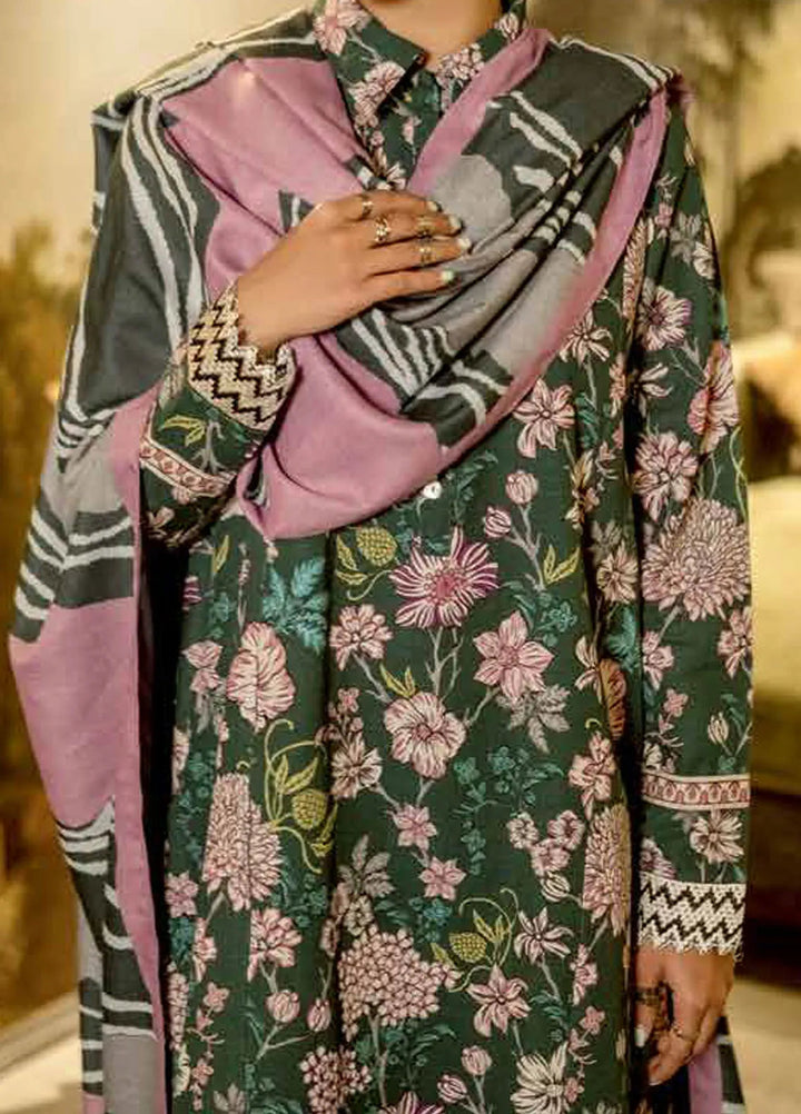 M Basics by Maria B Printed Khaddar Suits Unstitched 3 Piece MB24MB D-04 B - Winter Collection