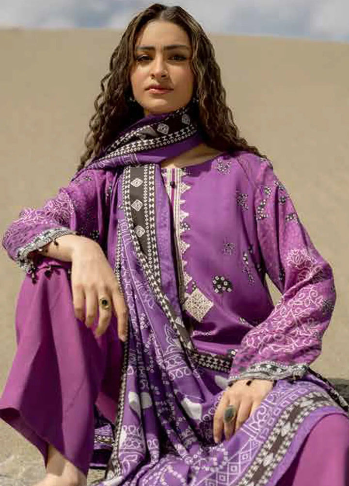 M Basics by Maria B Printed Linen Suits Unstitched 3 Piece MB24MB D-07 B - Winter Collection