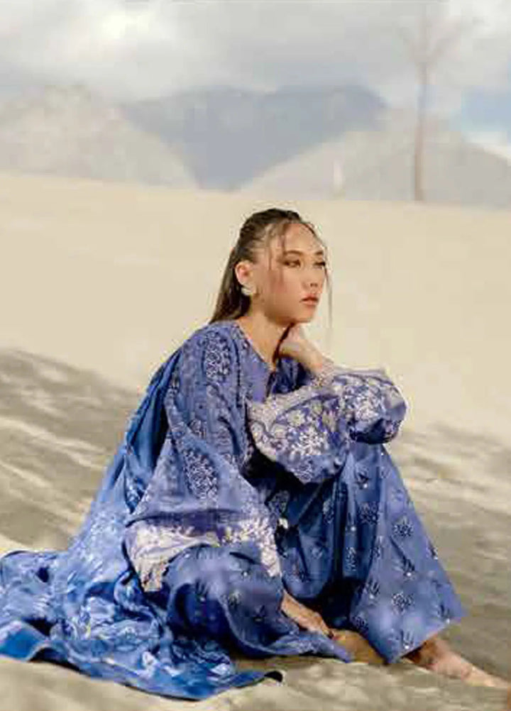 M Basics by Maria B Printed Khaddar Suits Unstitched 3 Piece MB24MB D-08 A - Winter Collection