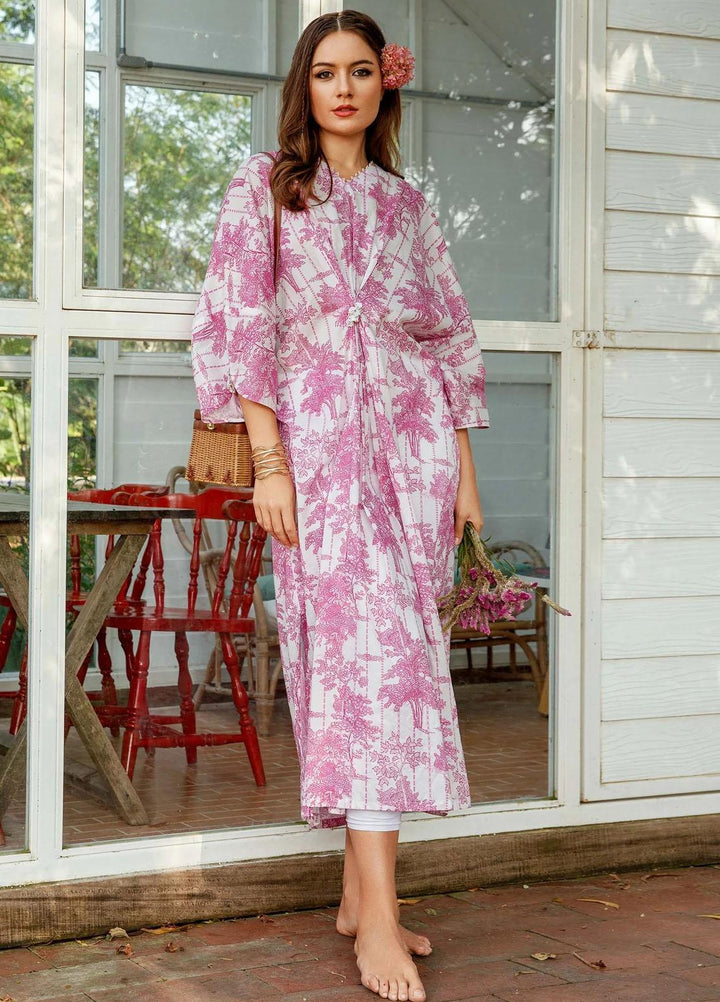 M Basics By Maria B Printed Lawn  Unstitched Kurties MB23MB 2-B - Spring / Summer Collection