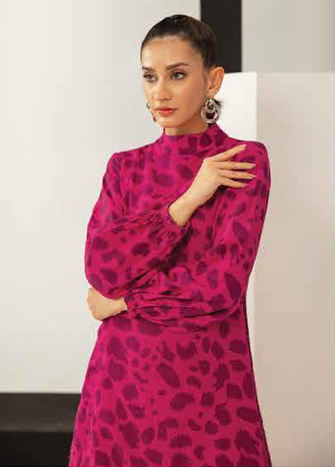 M Basics By Maria B Embroidered Khaddar Suits Unstitched 3 Piece MB23MBW 10A - Winter Collection