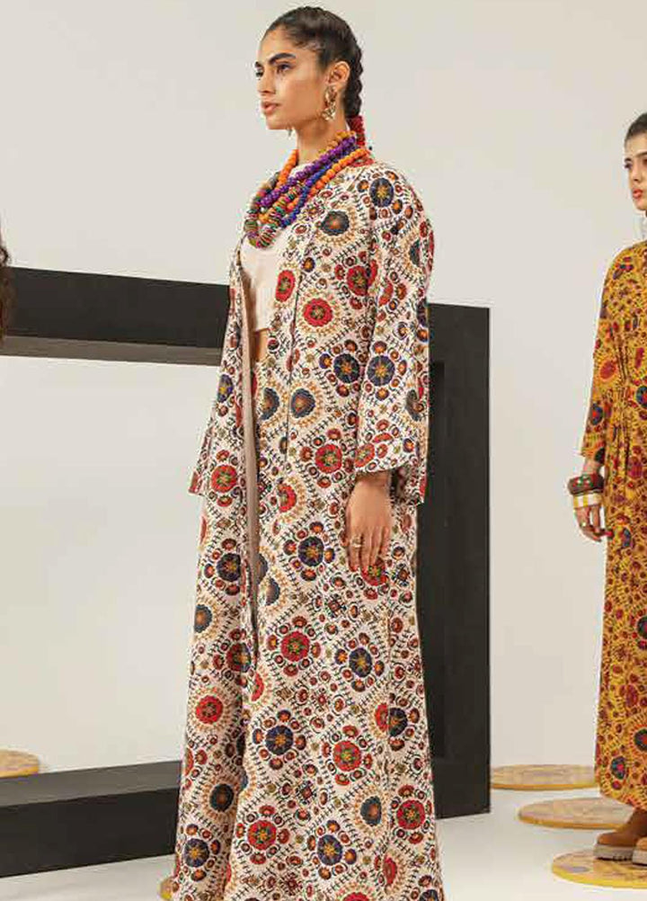 M Basics By Maria B Printed Khaddar Suits Unstitched 2 Piece MB23MBW 3A - Winter Collection