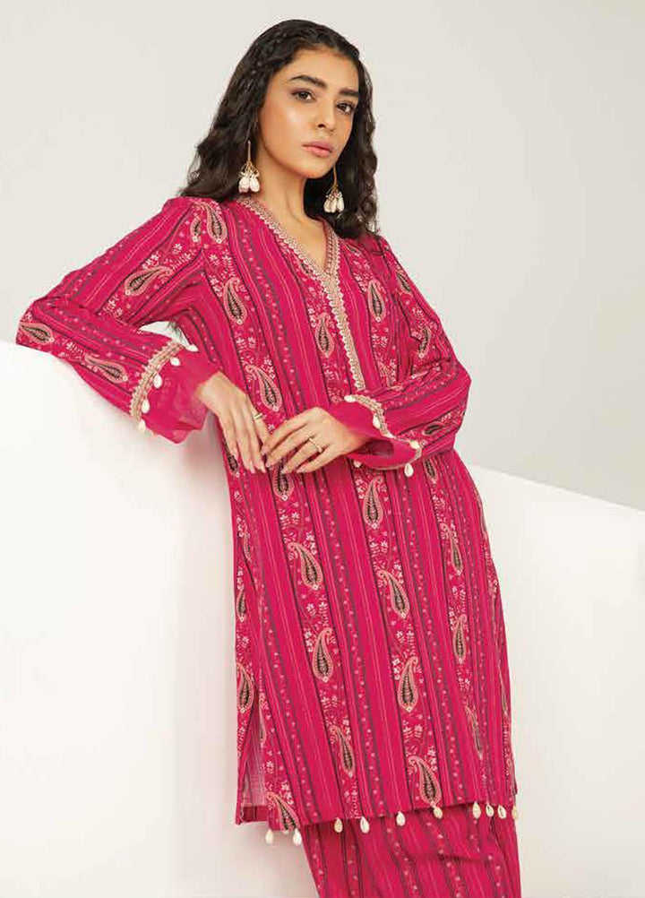 M Basics By Maria B Embroidered Khaddar Suits Unstitched 2 Piece MB23MBW 6A - Winter Collection