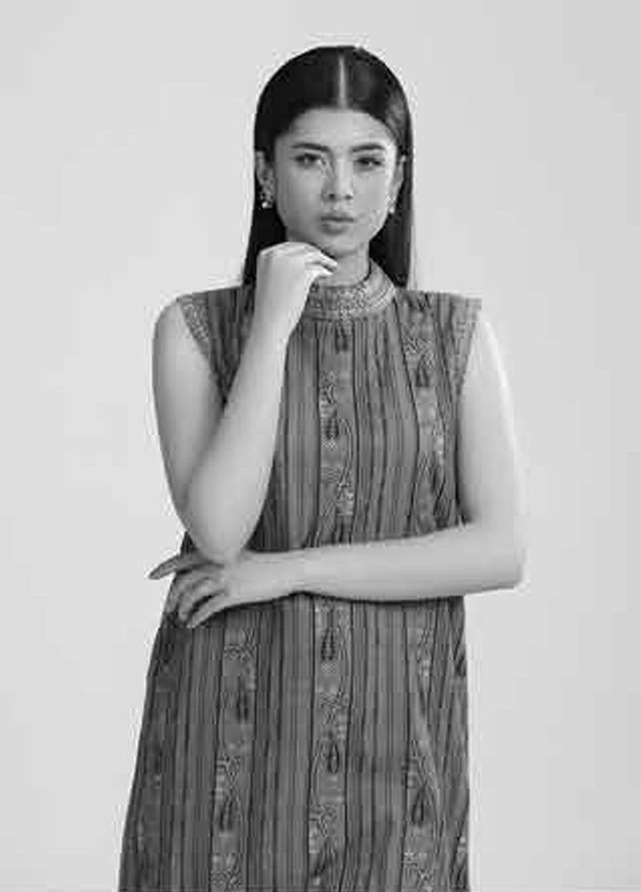 M Basics By Maria B Embroidered Khaddar Suits Unstitched 2 Piece MB23MBW 6B - Winter Collection