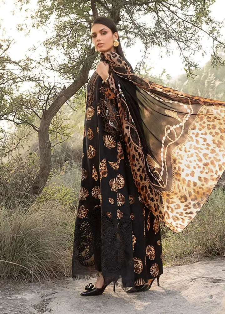 M Prints by Maria B Embroidered Suits Unstitched 3 Piece MB24MP 10B - Winter Collection