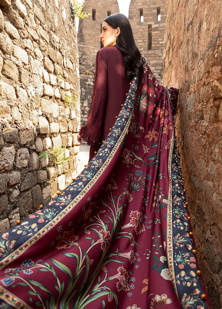 M Prints by Maria B Embroidered Suits Unstitched 3 Piece MB24MP 1B - Winter Collection