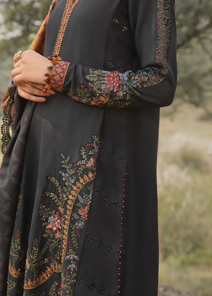 M Prints by Maria B Embroidered Suits Unstitched 3 Piece MB24MP 2B - Winter Collection