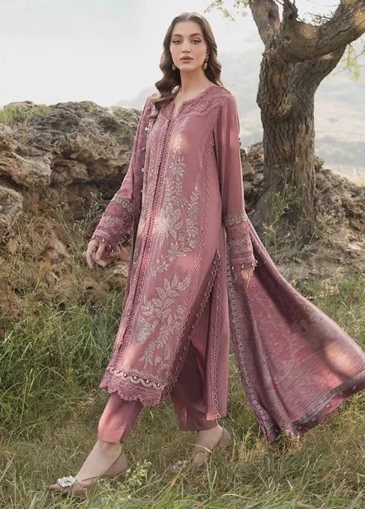M Prints by Maria B Embroidered Suits Unstitched 3 Piece MB24MP 4A - Winter Collection