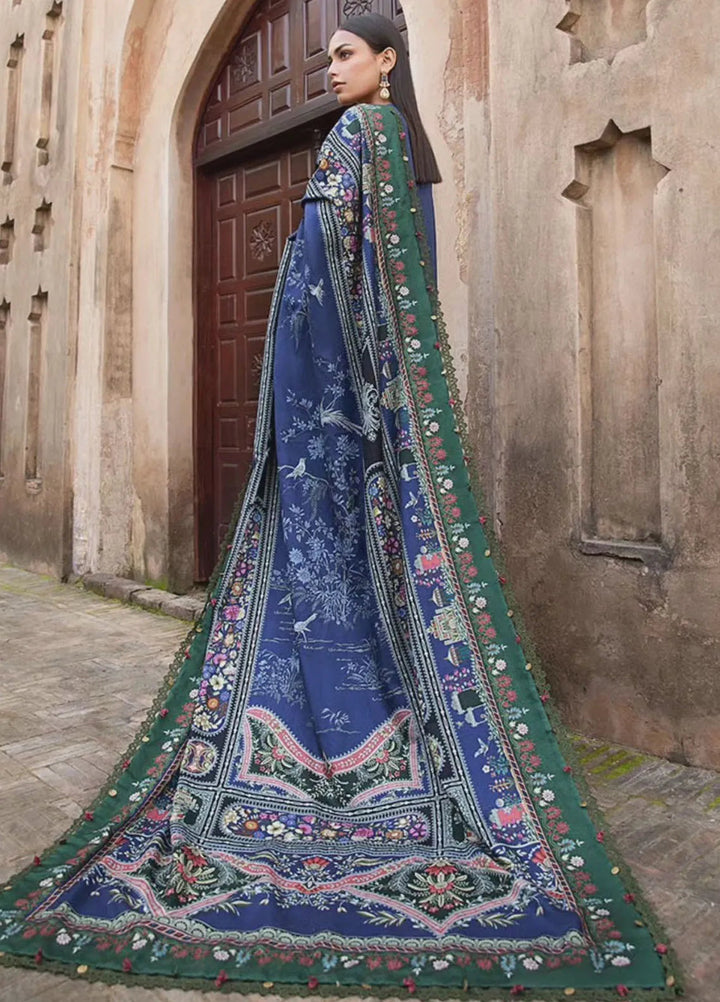 M Prints by Maria B Embroidered Suits Unstitched 3 Piece MB24MP 5A - Winter Collection