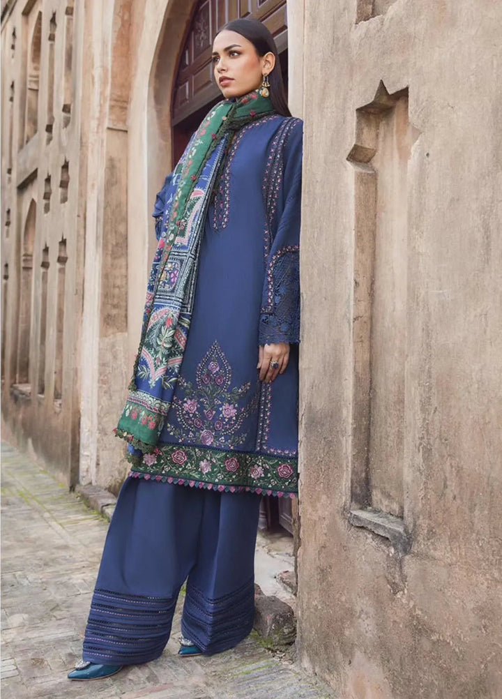 M Prints by Maria B Embroidered Suits Unstitched 3 Piece MB24MP 5A - Winter Collection