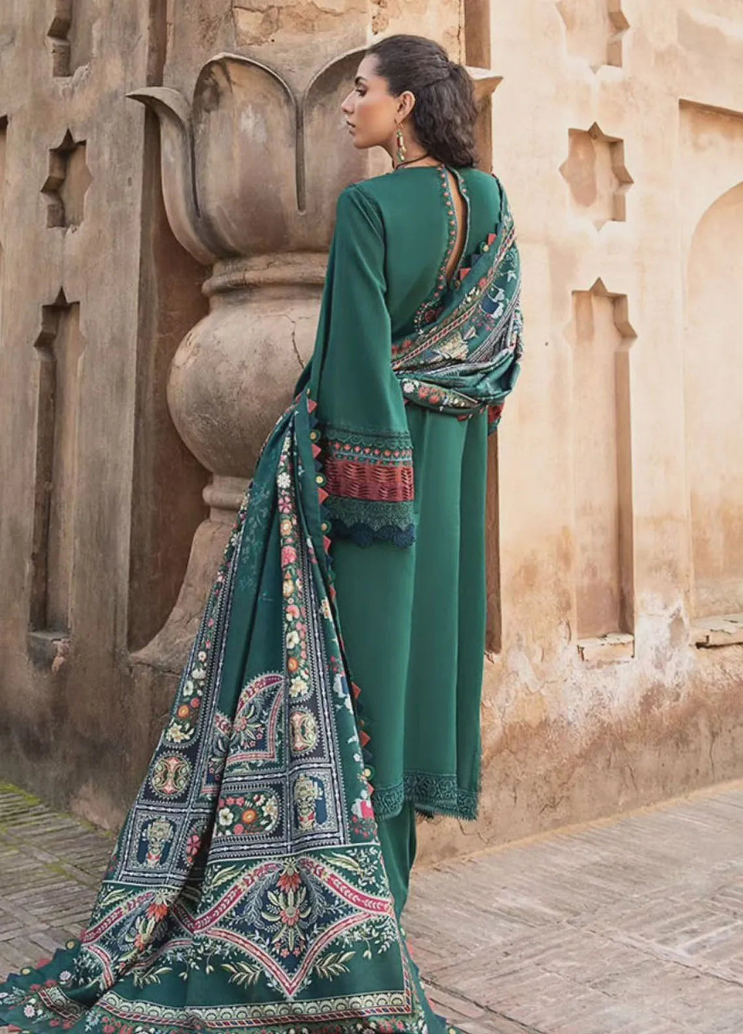 M Prints by Maria B Embroidered Suits Unstitched 3 Piece MB24MP 5B - Winter Collection