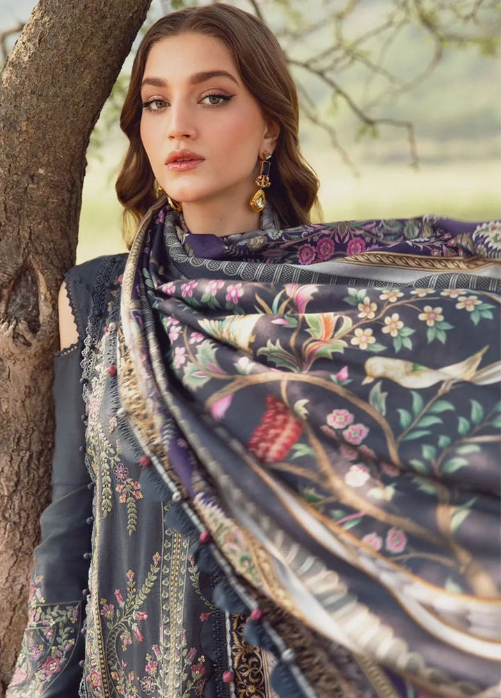 M Prints by Maria B Embroidered Suits Unstitched 3 Piece MB24MP 6A - Winter Collection