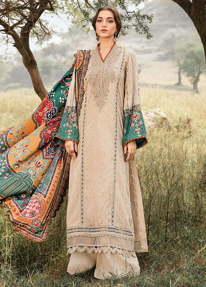 M Prints by Maria B Embroidered Suits Unstitched 3 Piece MB24MP 7A - Winter Collection