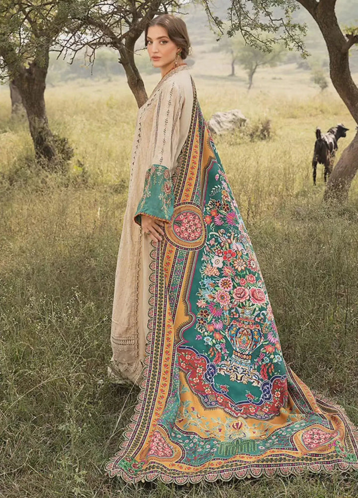 M Prints by Maria B Embroidered Suits Unstitched 3 Piece MB24MP 7A - Winter Collection