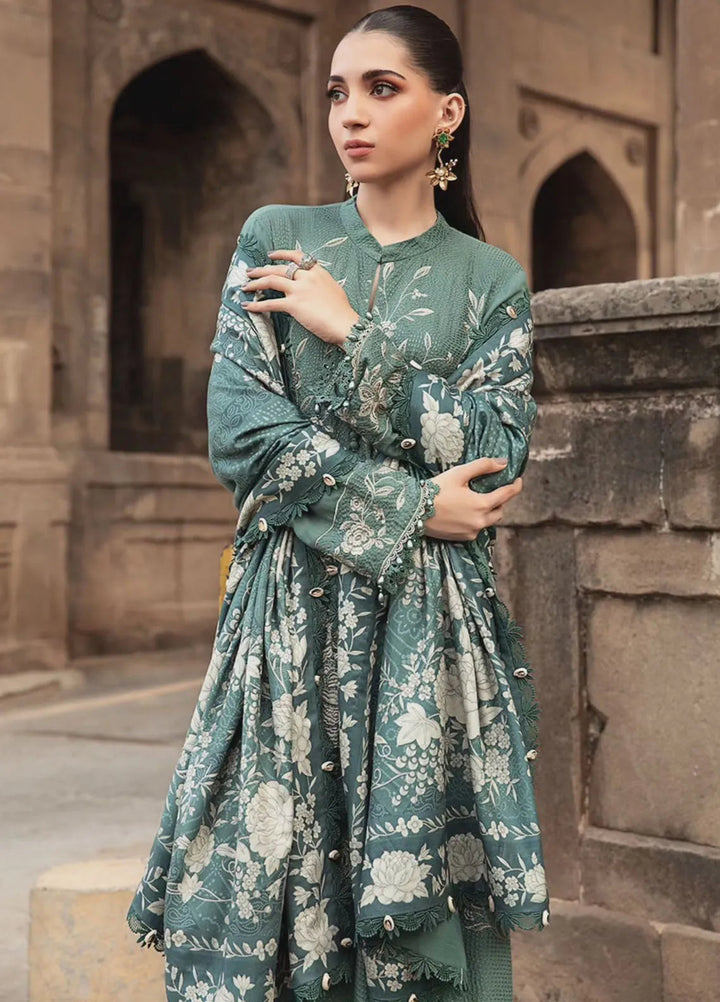 M Prints by Maria B Embroidered Suits Unstitched 3 Piece MB24MP 8A - Winter Collection