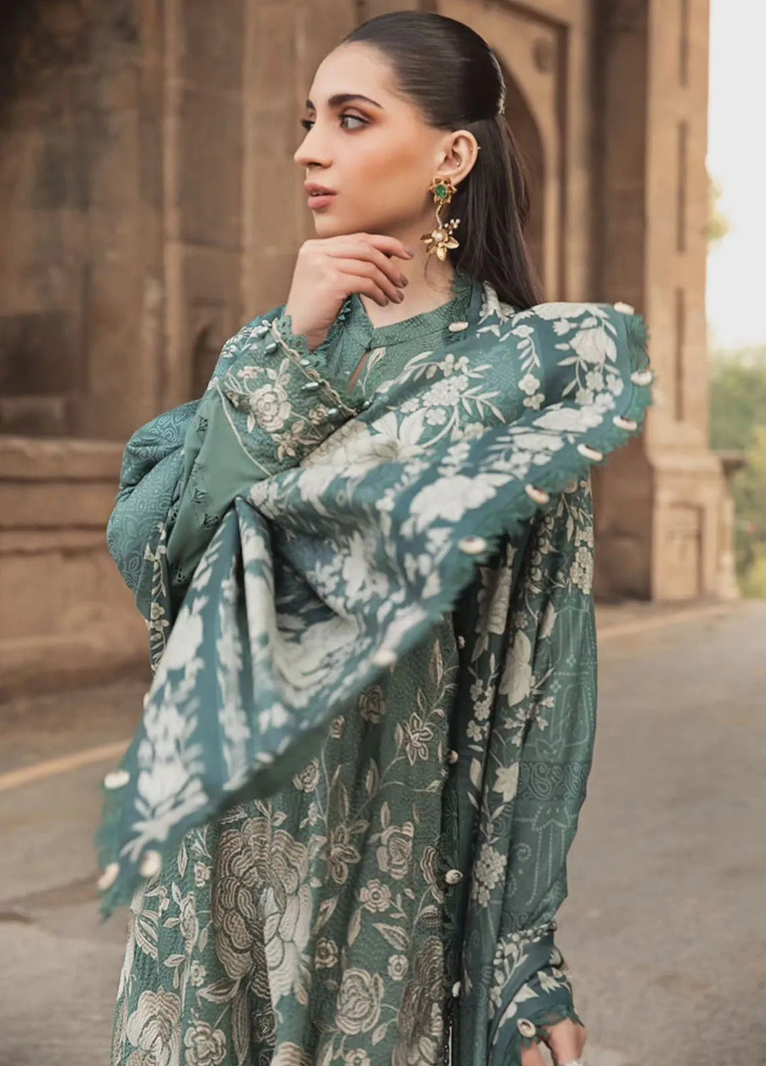 M Prints by Maria B Embroidered Suits Unstitched 3 Piece MB24MP 8A - Winter Collection