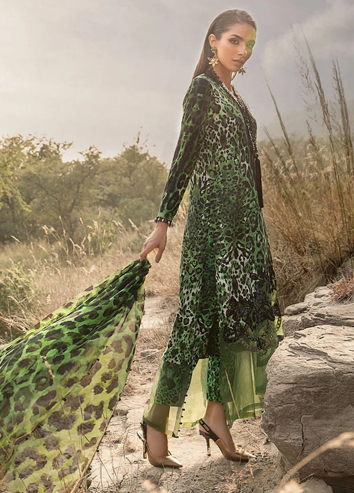 M Prints by Maria B Embroidered Suits Unstitched 3 Piece MB24MP 9A - Winter Collection