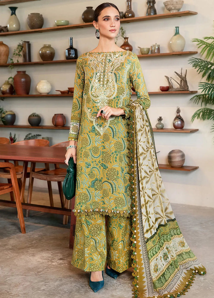 M Prints by Maria B Embroidered Suits Unstitched 3 Piece MB25MP 13B - Summer Collection