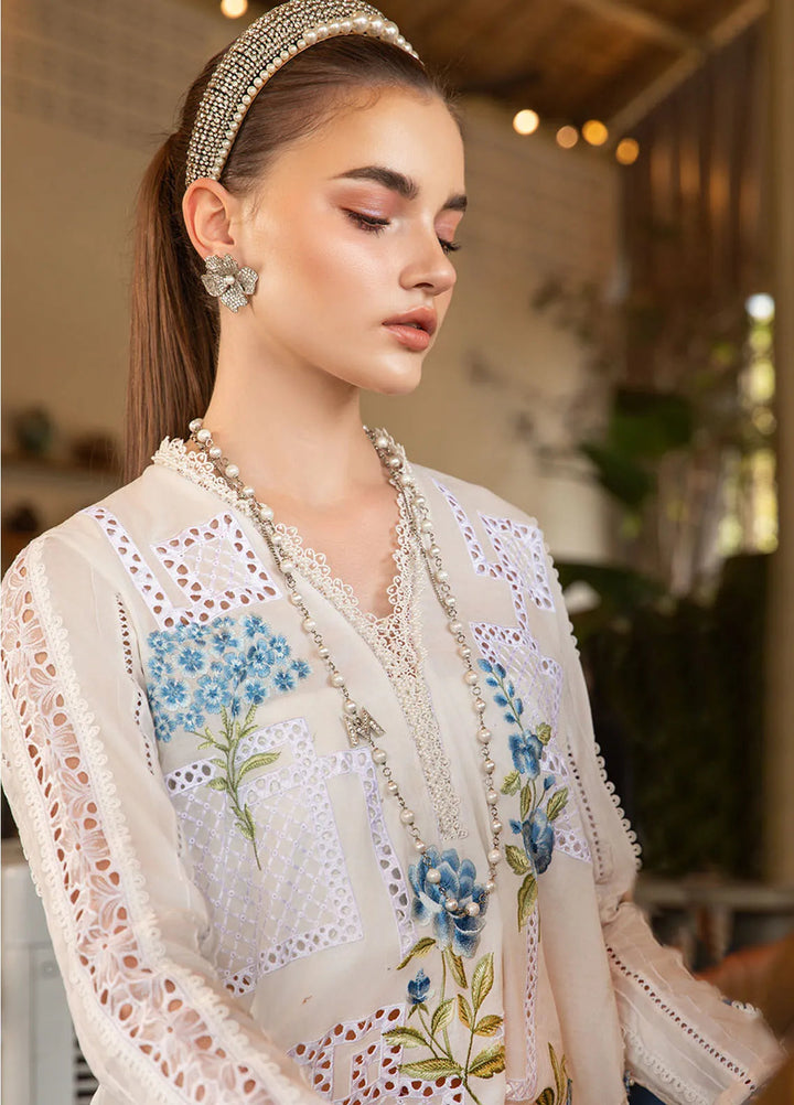 M Prints by Maria B Embroidered Suits Unstitched 3 Piece MB25MP 1A - Summer Collection