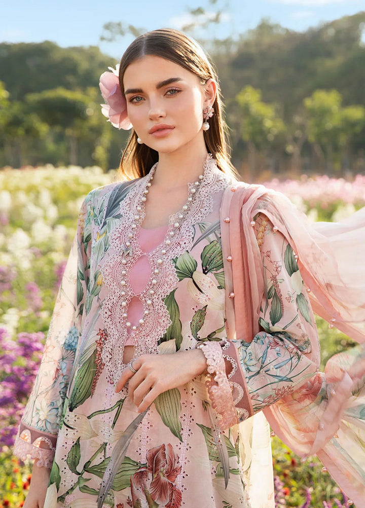 M Prints by Maria B Embroidered Suits Unstitched 3 Piece MB25MP 2A - Summer Collection