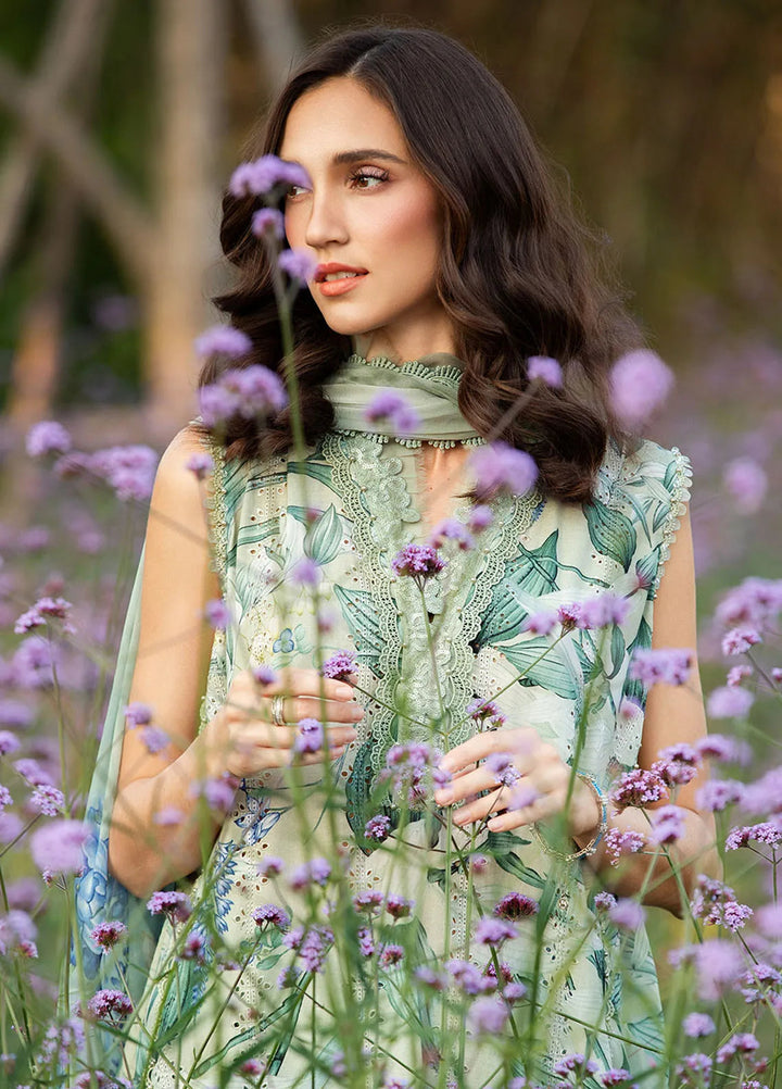 M Prints by Maria B Embroidered Suits Unstitched 3 Piece MB25MP 2B - Summer Collection