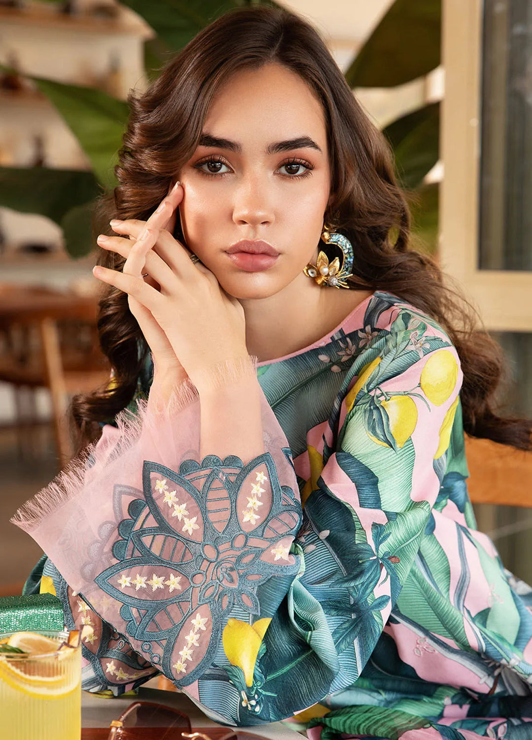 M Prints by Maria B Embroidered Suits Unstitched 3 Piece MB25MP 3B - Summer Collection